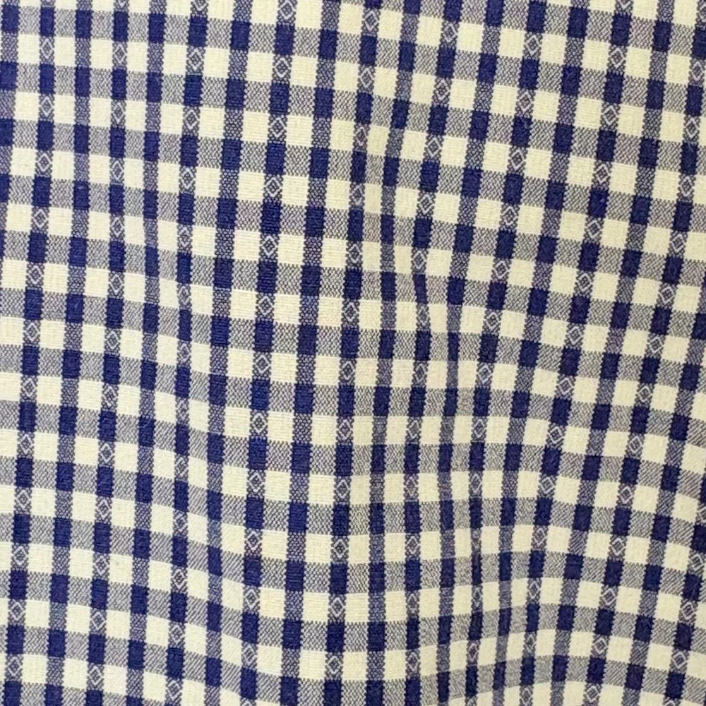 Banana Republic Button Down Shirt Mens XL Blue Gingham Cotton Casual Office
